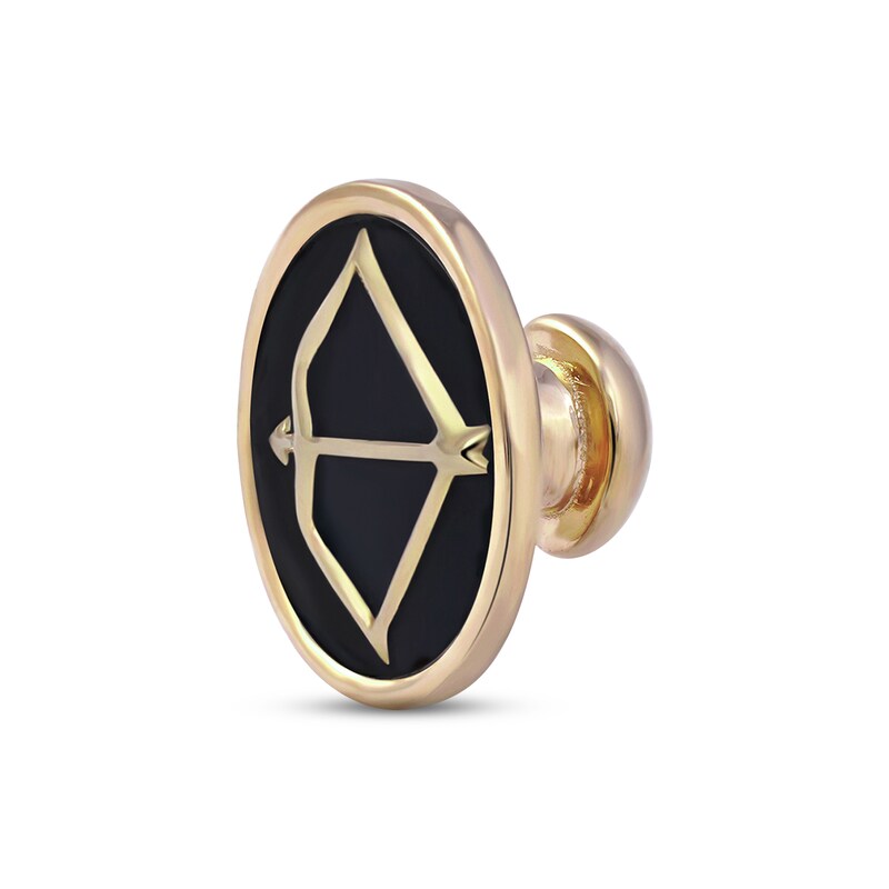 Smart Watch Charms by KAY Zodiac Sagittarius Symbol 14K Yellow Gold-Plated Sterling Silver