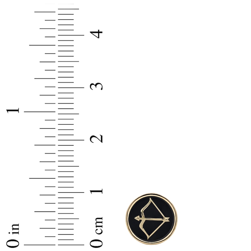 Smart Watch Charms by KAY Zodiac Sagittarius Symbol 14K Yellow Gold-Plated Sterling Silver