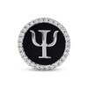 Smart Watch Charms by KAY Diamond Greek Psi 1/10 ct tw Sterling Silver