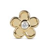 Smart Watch Charms by KAY Diamond Flower 14K Yellow Gold-Plated Sterling Silver