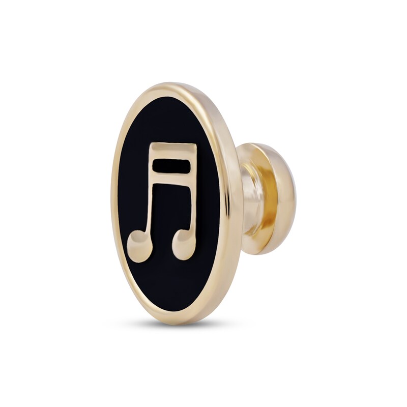 Smart Watch Charms by KAY 16th Note 14K Yellow Gold-Plated Sterling Silver