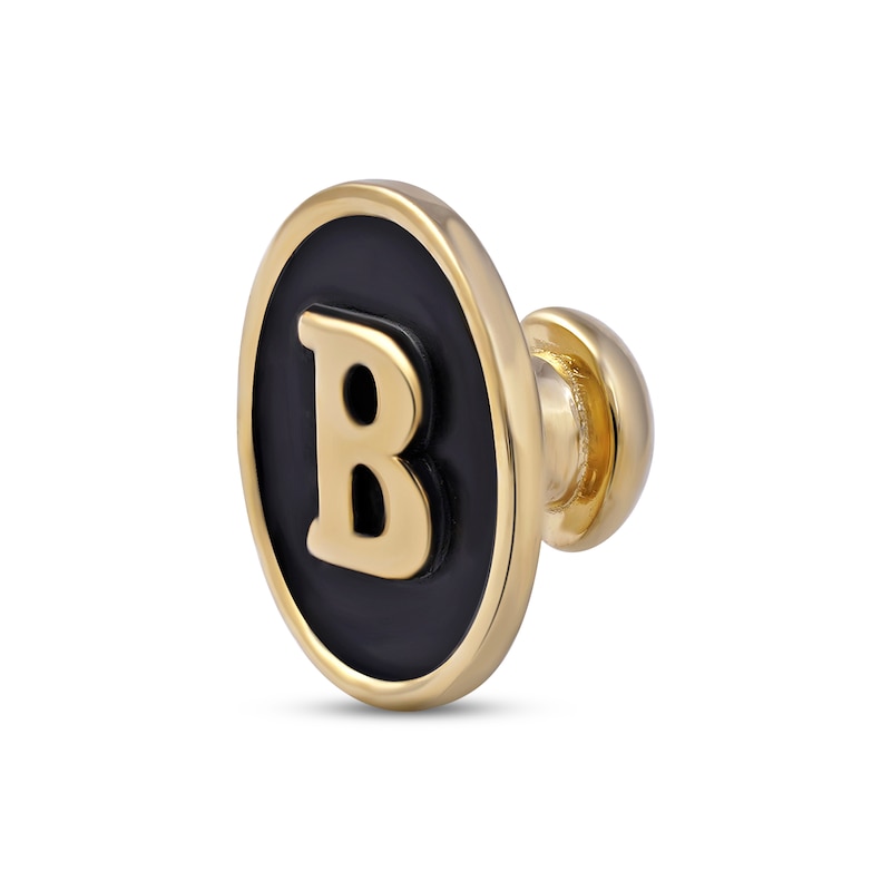 Smart Watch Charms by KAY Typewriter B 14K Yellow Gold-Plated Sterling Silver