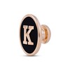 Smart Watch Charms by KAY Typewriter K 14K Rose Gold-Plated Sterling Silver