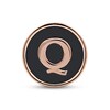 Smart Watch Charms by KAY Typewriter Q 14K Rose Gold-Plated Sterling Silver