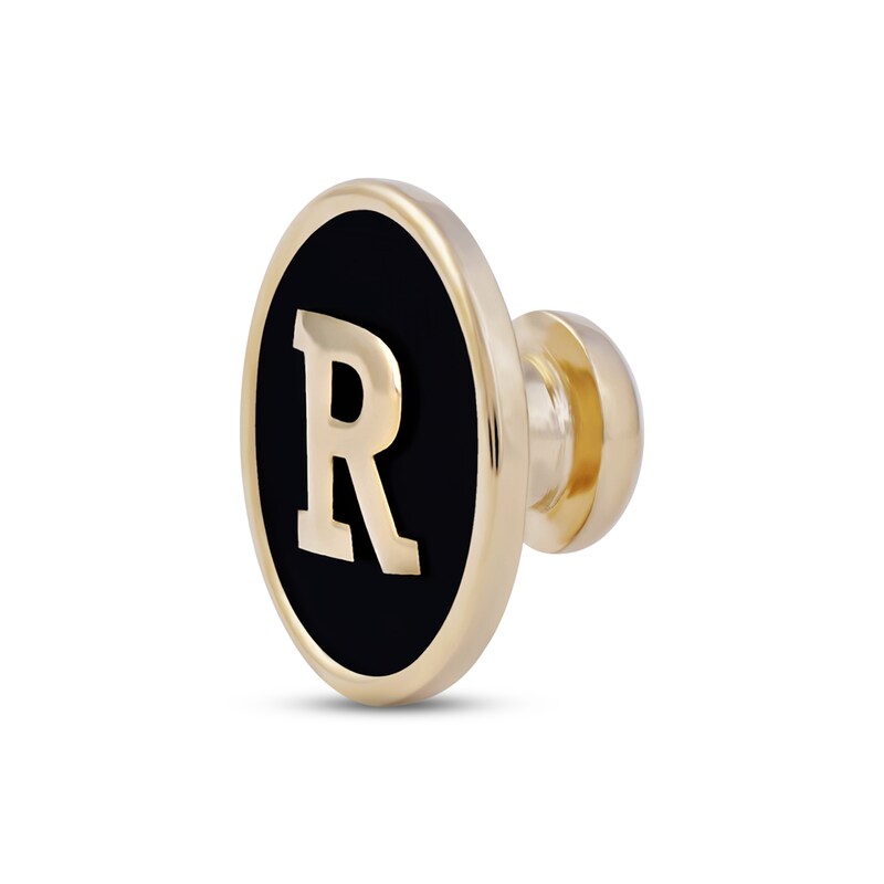Smart Watch Charms by KAY Typewriter R 14K Yellow Gold-Plated Sterling Silver