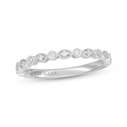 Neil Lane Diamond Anniversary Ring 1/8 ct tw 14K White Gold