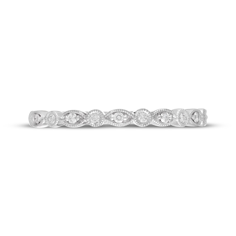 Main Image 3 of Neil Lane Diamond Anniversary Ring 1/8 ct tw 14K White Gold