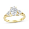 Thumbnail Image 1 of Now + Forever Lab-Grown Diamonds Oval-Cut Engagement Ring 2 ct tw 14K Yellow Gold