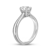Thumbnail Image 2 of Now + Forever Oval-Cut Diamond Hidden Halo Solitaire Engagement Ring 1 ct tw 14K White Gold (I/I2)
