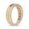 Thumbnail Image 2 of Neil Lane Men's Black Diamond Wedding Band 1/10 ct tw 14K Yellow Gold