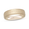 Thumbnail Image 1 of Neil Lane Men's Hammered Milgrain Wedding Band 14K Yellow Gold