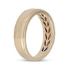 Thumbnail Image 2 of Neil Lane Men's Hammered Milgrain Wedding Band 14K Yellow Gold