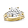 Thumbnail Image 1 of THE LEO Legacy Lab-Grown Diamond Round-Cut Engagement Ring 4-7/8 ct tw 14K Yellow Gold