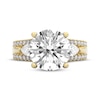 Thumbnail Image 3 of THE LEO Legacy Lab-Grown Diamond Round-Cut Engagement Ring 4-7/8 ct tw 14K Yellow Gold