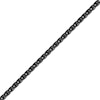 Thumbnail Image 2 of 3mm Wheat Chain Necklace Black Ion-Plated Stainless Steel 26"