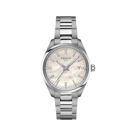 Tissot PR 100 Women's Diamond Accent Watch T1502101111600