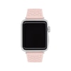Thumbnail Image 1 of COACH Light Pink Silicone Women's Apple Watch Strap 14700260