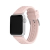 Thumbnail Image 2 of COACH Light Pink Silicone Women's Apple Watch Strap 14700260