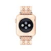 Thumbnail Image 3 of COACH Pavé Crystal Rose Gold-Tone Stainless Steel Women's Apple Watch Strap 14700263