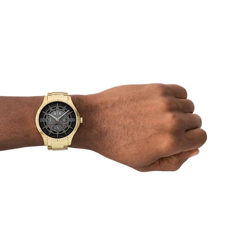 Main Image 5 of Armani Exchange Skeleton Multifunction Chronograph Men's Watch AX2461