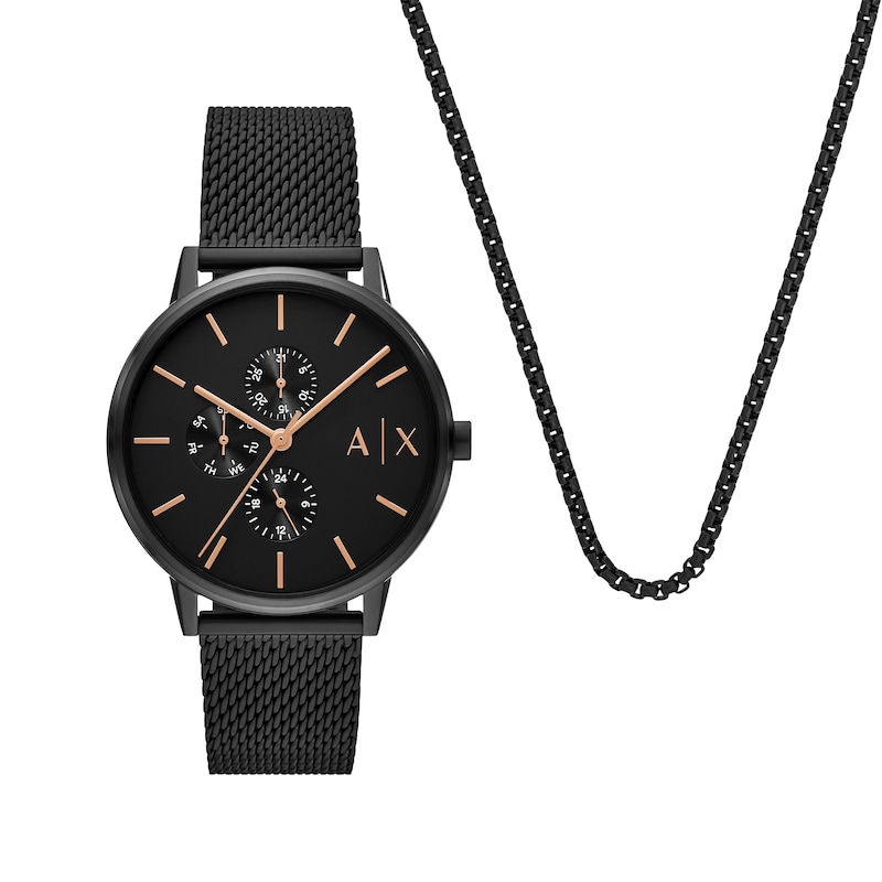 Main Image 1 of Armani Exchange Men's Watch Gift Set AX7162SET