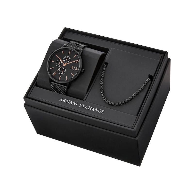 Main Image 6 of Armani Exchange Men's Watch Gift Set AX7162SET