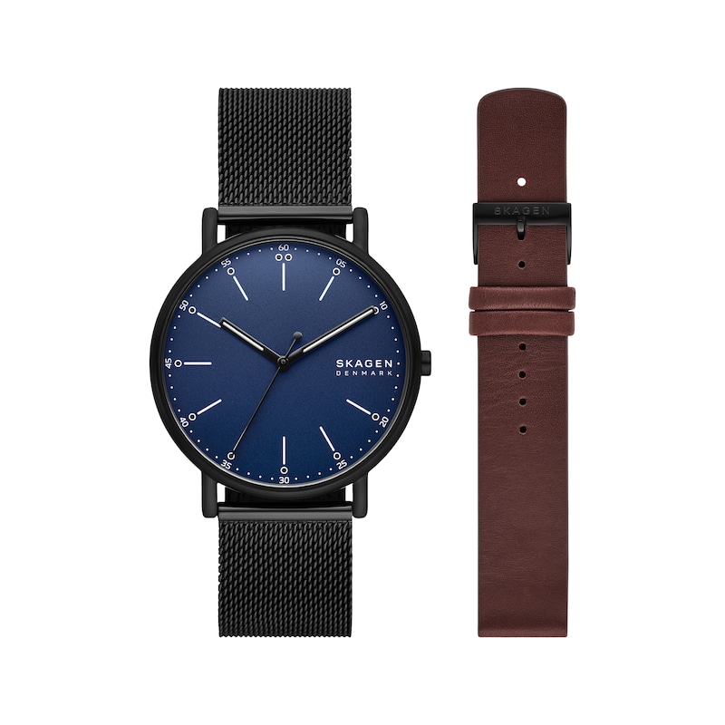 Main Image 1 of Skagen Signatur Men's Watch & Strap Set SKW6933SET