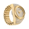 Thumbnail Image 3 of Fossil Crystal Women's Watch Ring Gold-Tone Stainless Steel ES5392