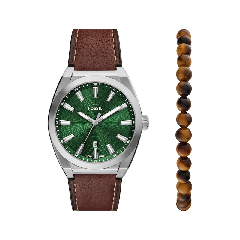 Main Image 1 of Fossil Everett Men's Watch Set FS6080SET