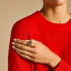 Thumbnail Image 4 of Fossil Lunar New Year Women's Watch Ring Gold-Tone Stainless Steel ES5382