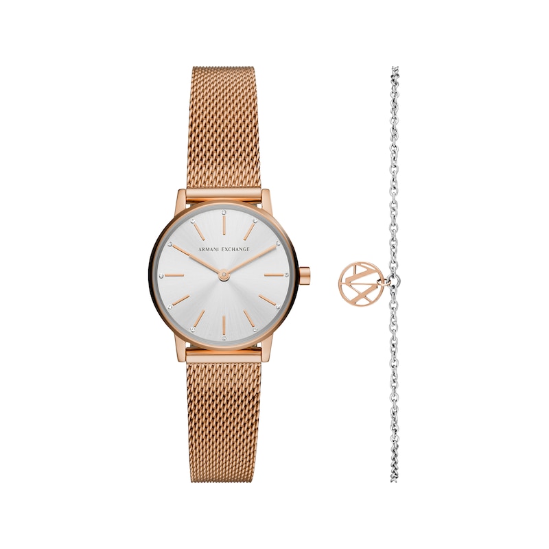 Main Image 1 of Armani Exchange Lola Women's Watch Set with Bracelet AX7121