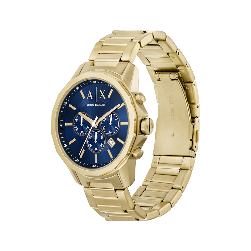 Main Image 2 of Armani Exchange Banks Chronograph Men's Watch Set with Bracelet AX7151SET