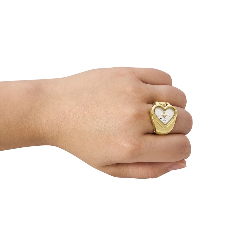 Main Image 7 of Kate Spade New York Monroe Heart Ring Women's Watch KSW1860