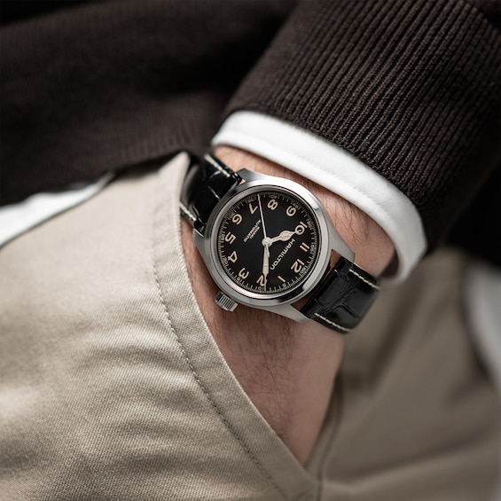 Thumbnail Image 5 of Hamilton Khaki Field Murph Auto 38mm Watch H70405730