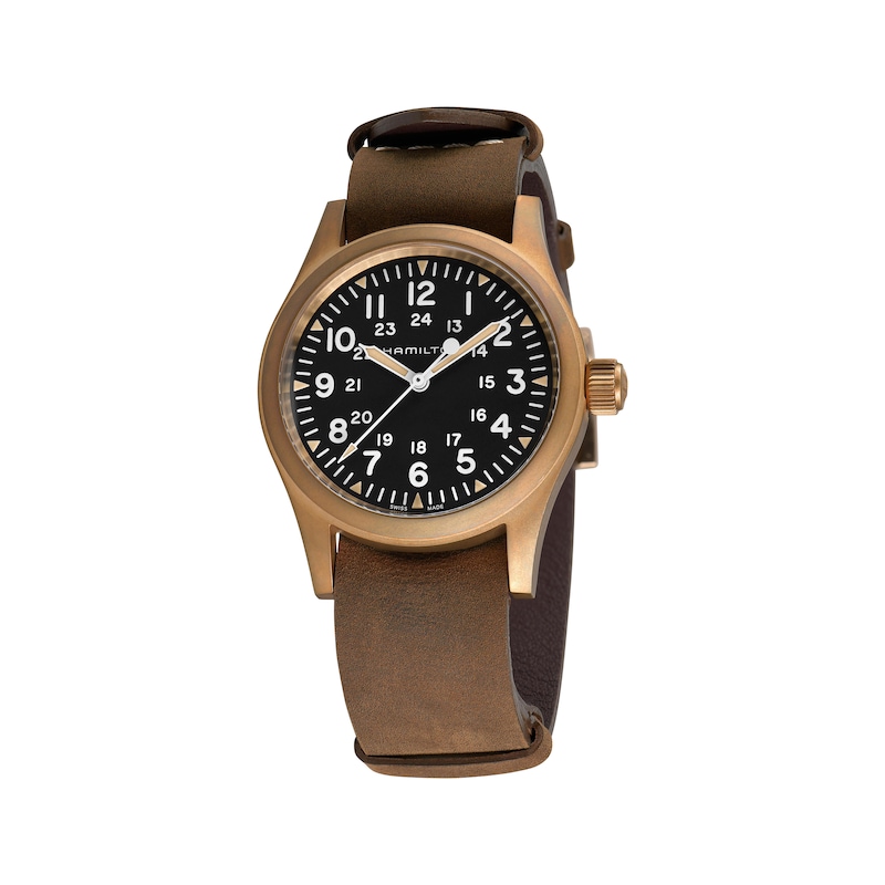 Main Image 2 of Hamilton Khaki Field Mechanical Bronze Watch H69459530