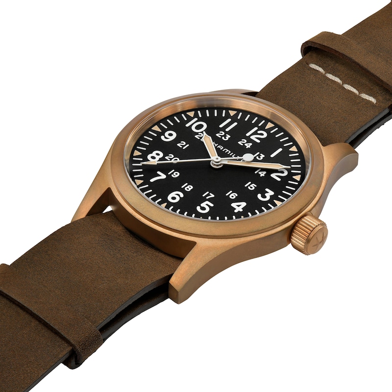 Main Image 3 of Hamilton Khaki Field Mechanical Bronze Watch H69459530
