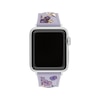 Thumbnail Image 1 of COACH Purple Floral Silicone Apple Watch Strap 14700293
