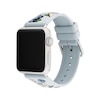 Thumbnail Image 2 of COACH Blue Floral Silicone Apple Watch Strap 14700294