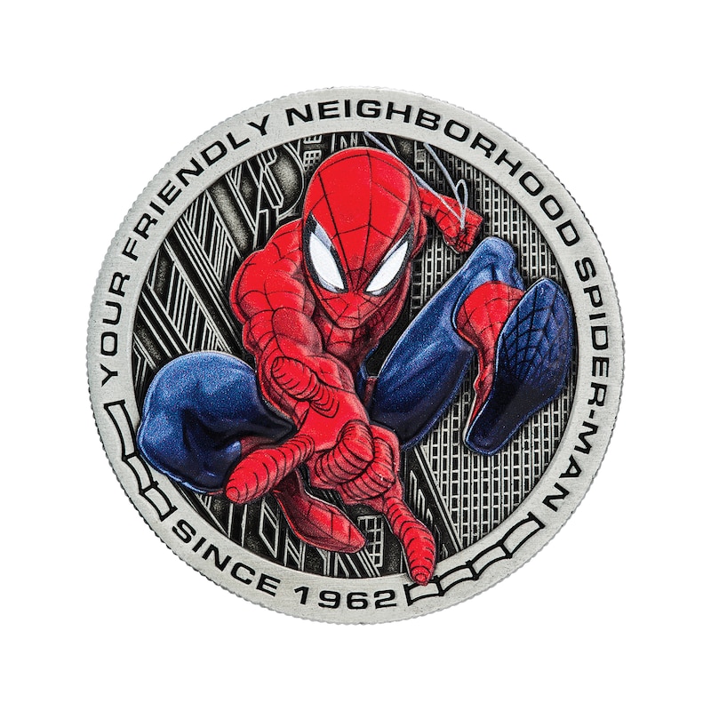 Main Image 4 of Citizen Marvel Spider-Man Chronograph Men's Watch Set CA0855-47W
