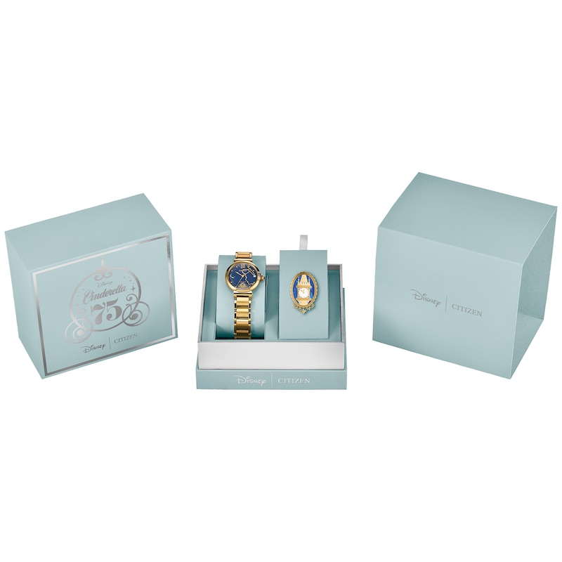 Main Image 5 of Citizen Disney Princess Cinderella 75th Anniversary Diamond Women's Watch Gift Set EM1068-69W