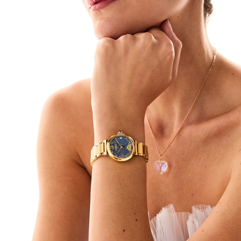Main Image 6 of Citizen Disney Princess Cinderella 75th Anniversary Diamond Women's Watch Gift Set EM1068-69W