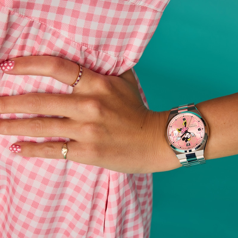 Main Image 5 of Disney x Citizen Tsuyosa Minnie Mouse Automatic Watch NJ0156-50W