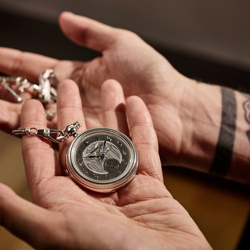 Main Image 6 of Bulova Limited Edition Archive Series Pocket Watch 96A325