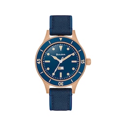 Bulova Special Edition MIL-SHIPS Bronze Automatic Men's Watch 98A325