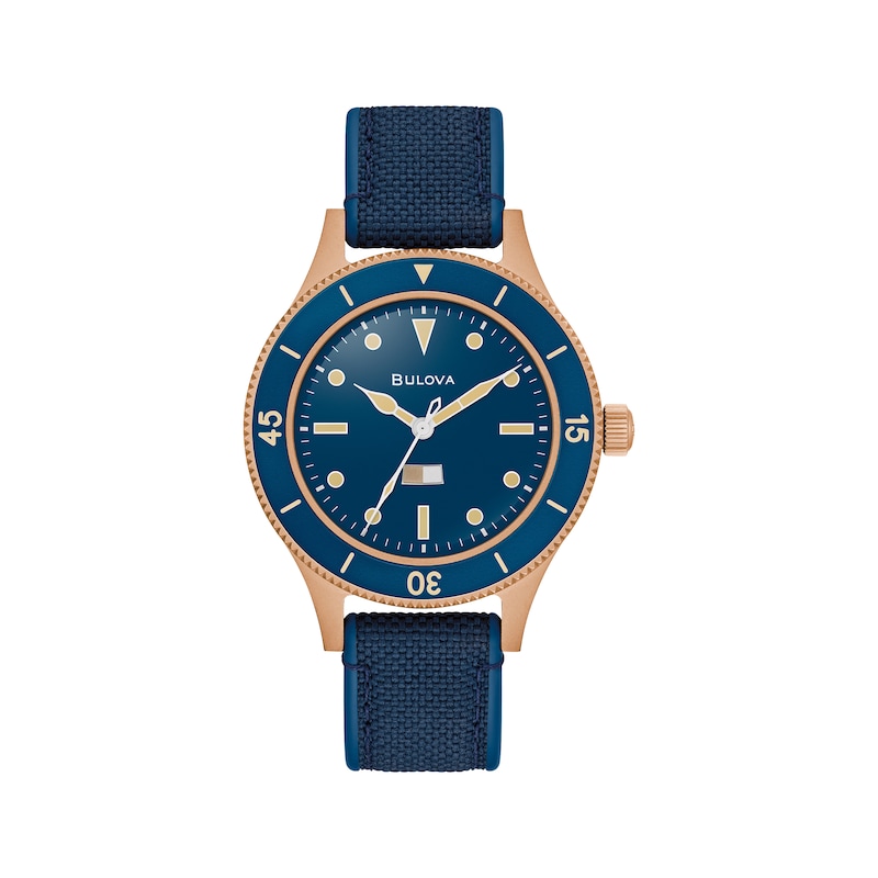Main Image 1 of Bulova Special Edition MIL-SHIPS Bronze Automatic Men's Watch 98A325