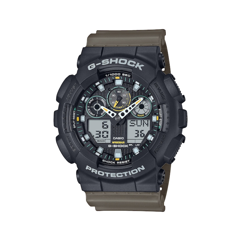Main Image 1 of Casio G-SHOCK Analog-Digital Men's Watch GA100TU-1A3