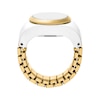 Thumbnail Image 4 of Fossil White Enamel Women's Ring Watch ES5412
