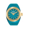 Thumbnail Image 1 of Fossil Blue Enamel Women's Watch Ring ES5415