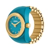 Thumbnail Image 3 of Fossil Blue Enamel Women's Watch Ring ES5415