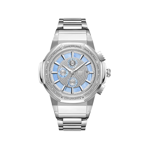 JBW Saxon Diamond Chronograph Men's Watch JB-6101-M